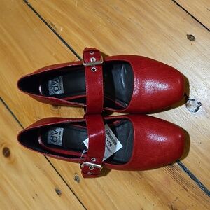 Dolce Vita Mellie Cherry red flats NWT